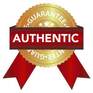 100% AUTHENTIC OR YOUR MONEY BACK